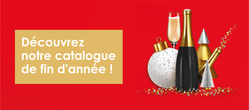 DÉCOUVREZ NOTRE CATALOGUE DE FIN D'ANNÉE